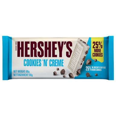 Hershey's Cookies 'N' Creme - 24 x 90g Bars