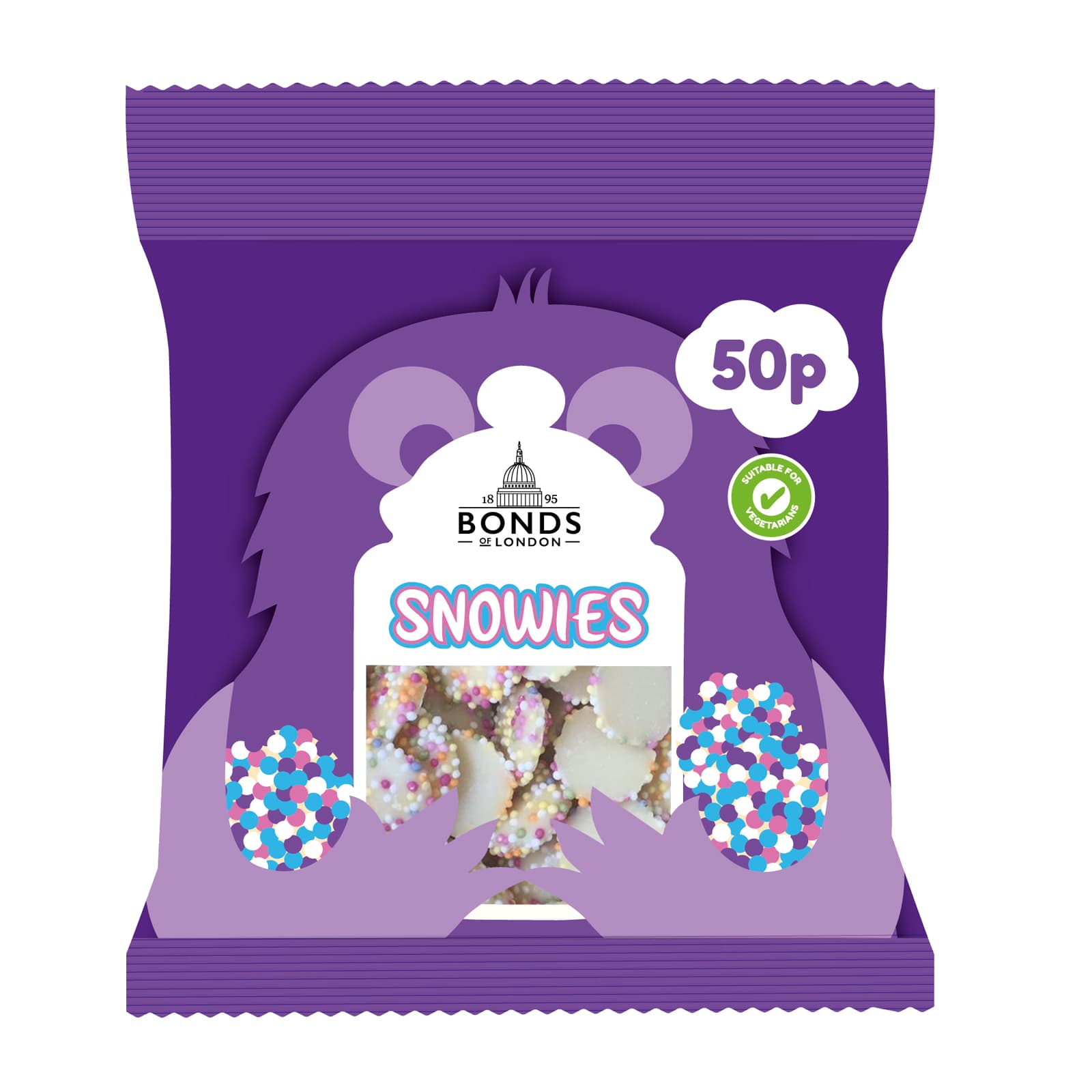 Bonds Snowies Treat Bags 40g 50p PMP