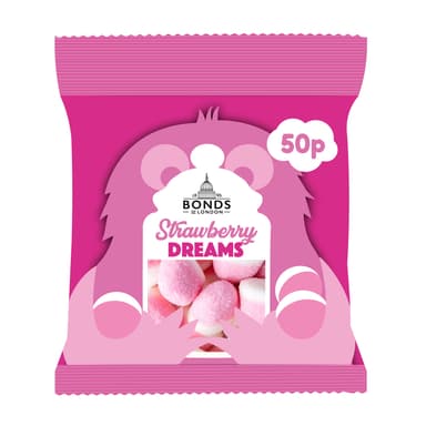 Bonds Strawberry Dreams - 20 x 50g Treat Bags