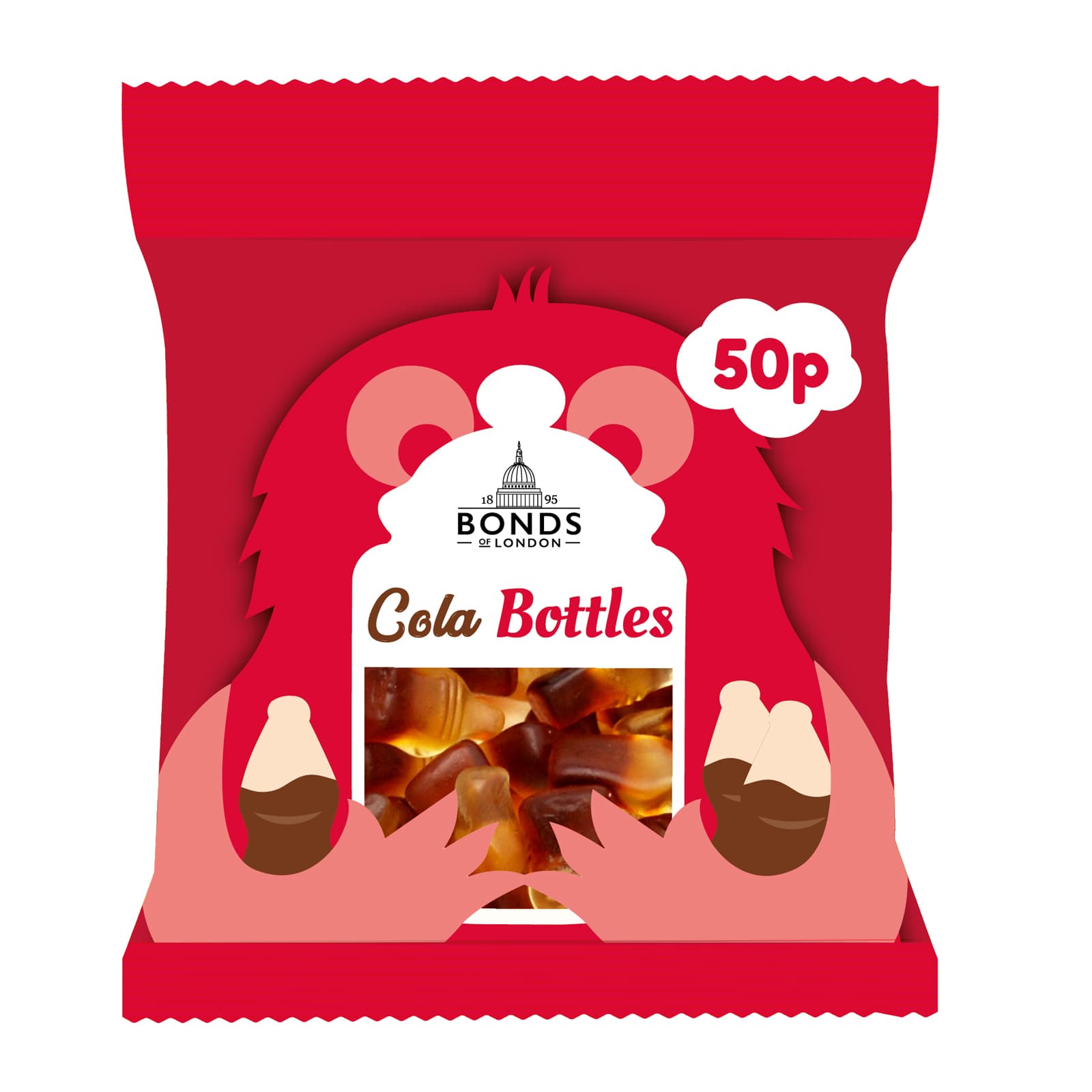 Bonds Cola Bottles Treat Bags 50g 50p PMP