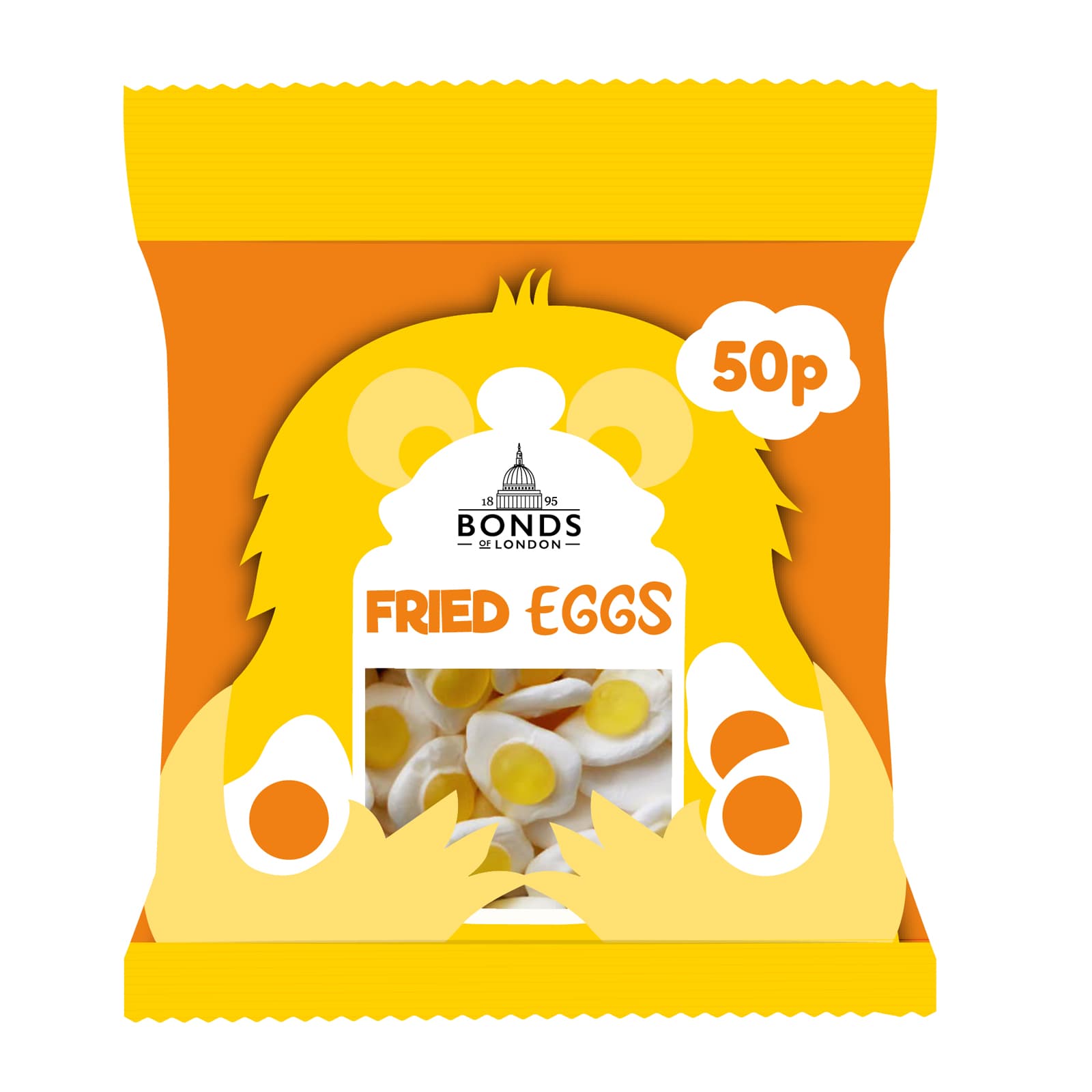 Bonds Fried Eggs Treat Bags 50g 50p PMP