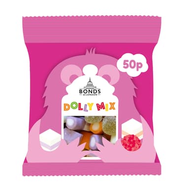 Bonds Dolly Mixture - 20 x 50g Treat Bags