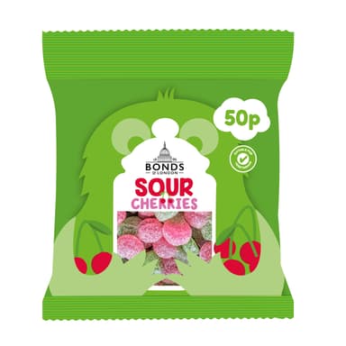 Bonds Sour Cherries - 20 x 50g Treat Bags
