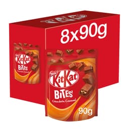 Kit Kat Bites Caramel Milk Chocolate Sharing Bag 90g
