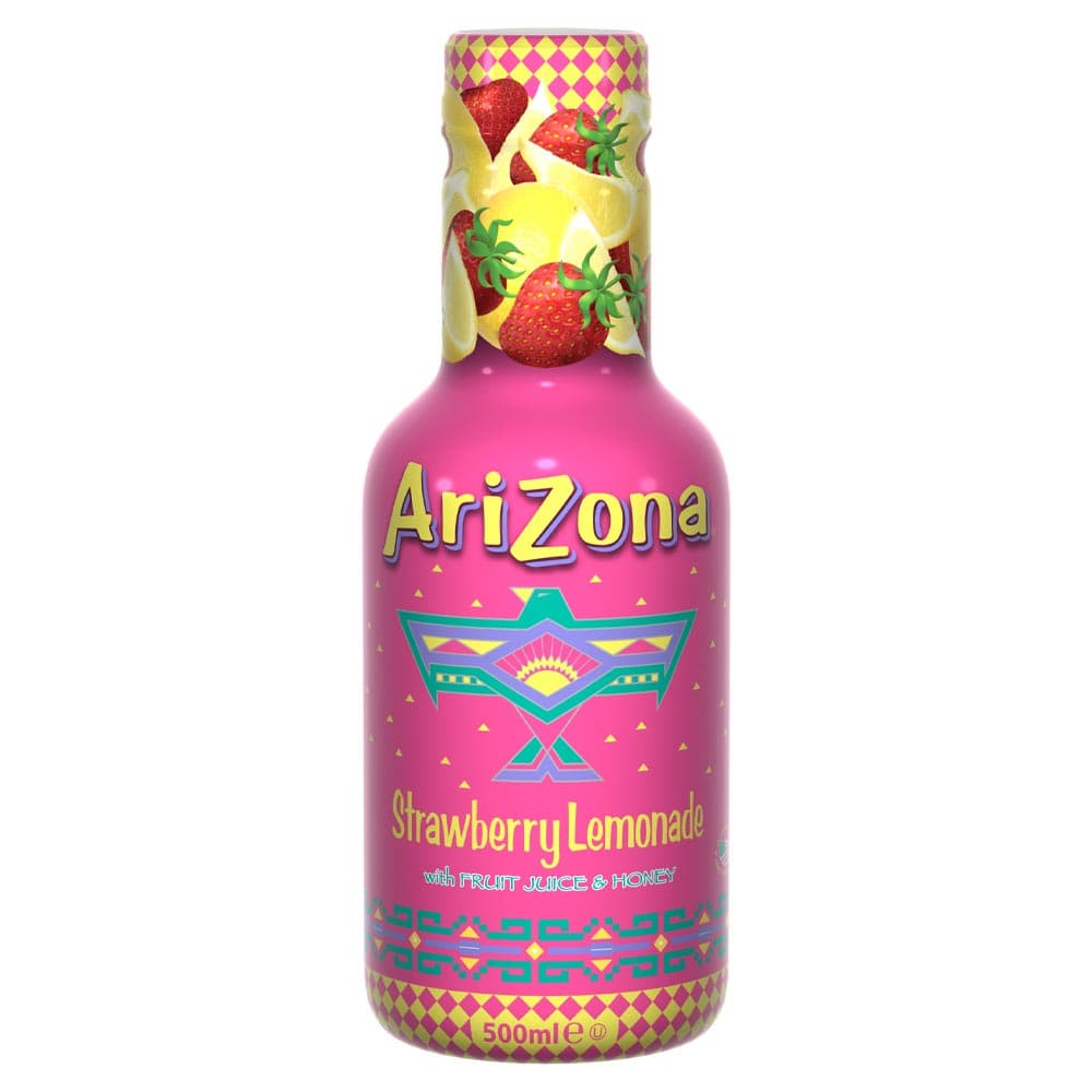 Arizona Strawberry Lemonade Bottles 500ml
