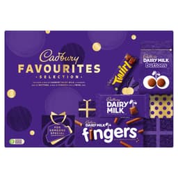Cadbury Chocolate Favourites Christmas Selection Box 351g