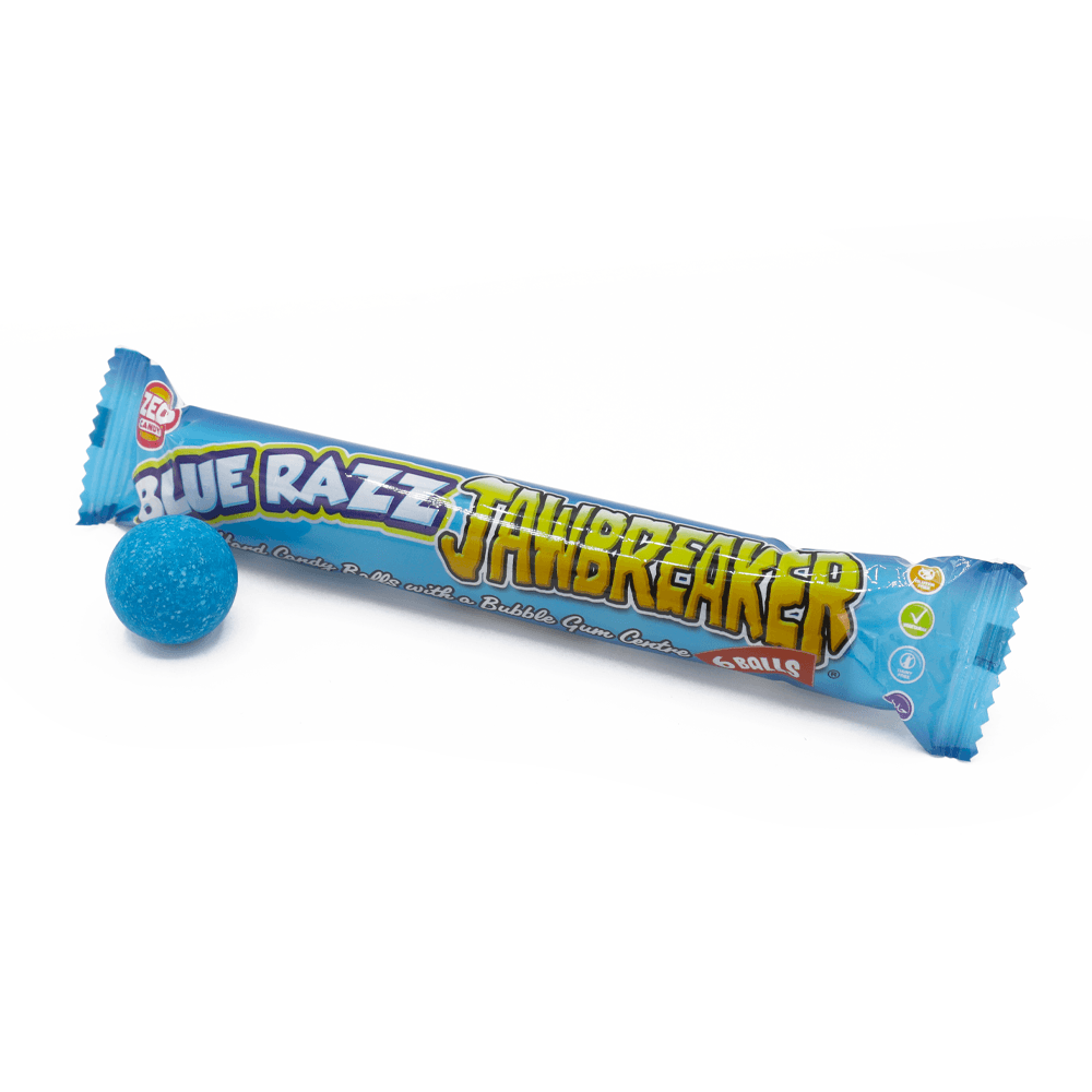 Zed Candy Blue Razz Jawbreaker 6 Ball Pack 49.5g 50p PMP
