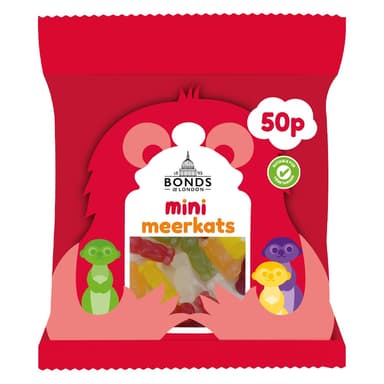 Bonds Mini Meerkats - 20 x 50g Treat Bags