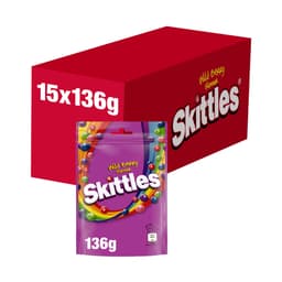 Skittles Vegan Wild Berry Sweets Pouch Bag 136g