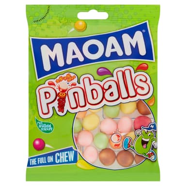 Maoam Pinballs Bag - 12 x 140g Bags