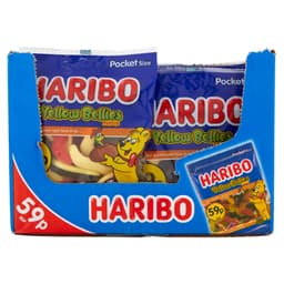 Haribo Yellow Bellies Minis 60g 59p PMP