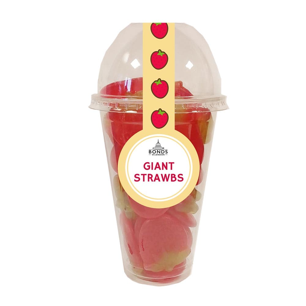 Bonds Giant Strawberries Shaker Cup 260g