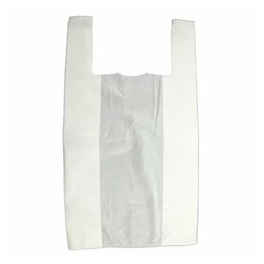 Large White Vest Carrier Bags - 100 Bags