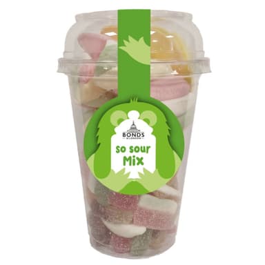 Bonds So Sour Mix - 6 x 235g Candy Cups
