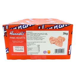 Hannah's Pink Hearts 3kg