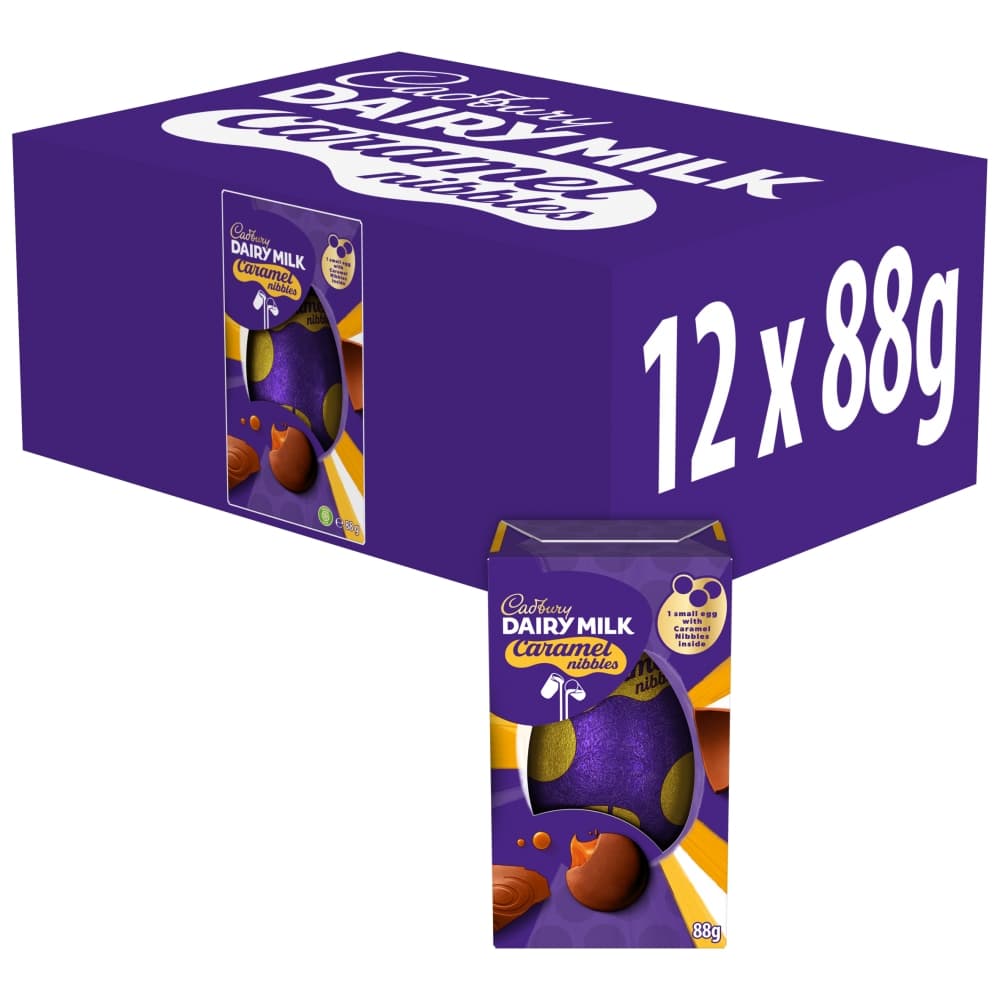 Cadbury Caramel Nibbles Chocolate Easter Egg 88g