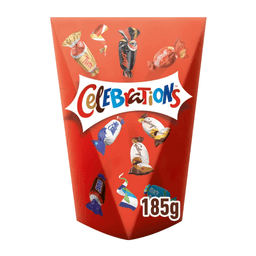 Celebrations Milk Chocolate Selection Box of Mini Chocolate & Biscuit Bars 185g
