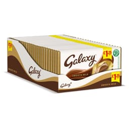 Galaxy Smooth Milk Chocolate Block Bar 110g £1.25 PMP