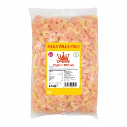 Kingsway Mega Value Peach Rings 2.5kg