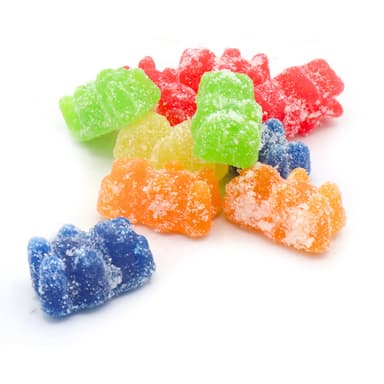 Kingsway Vegan Mega Value Sour Bears - 1 x 2.5kg Bag