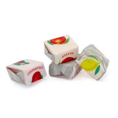 Kingsway Fruit Flavour Caramels - 1 x 3kg Bag