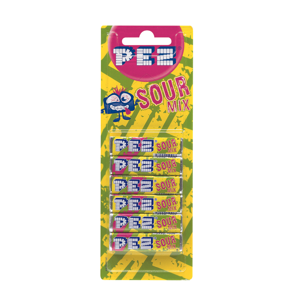 Pez Sour Refill 6 Pack 51g