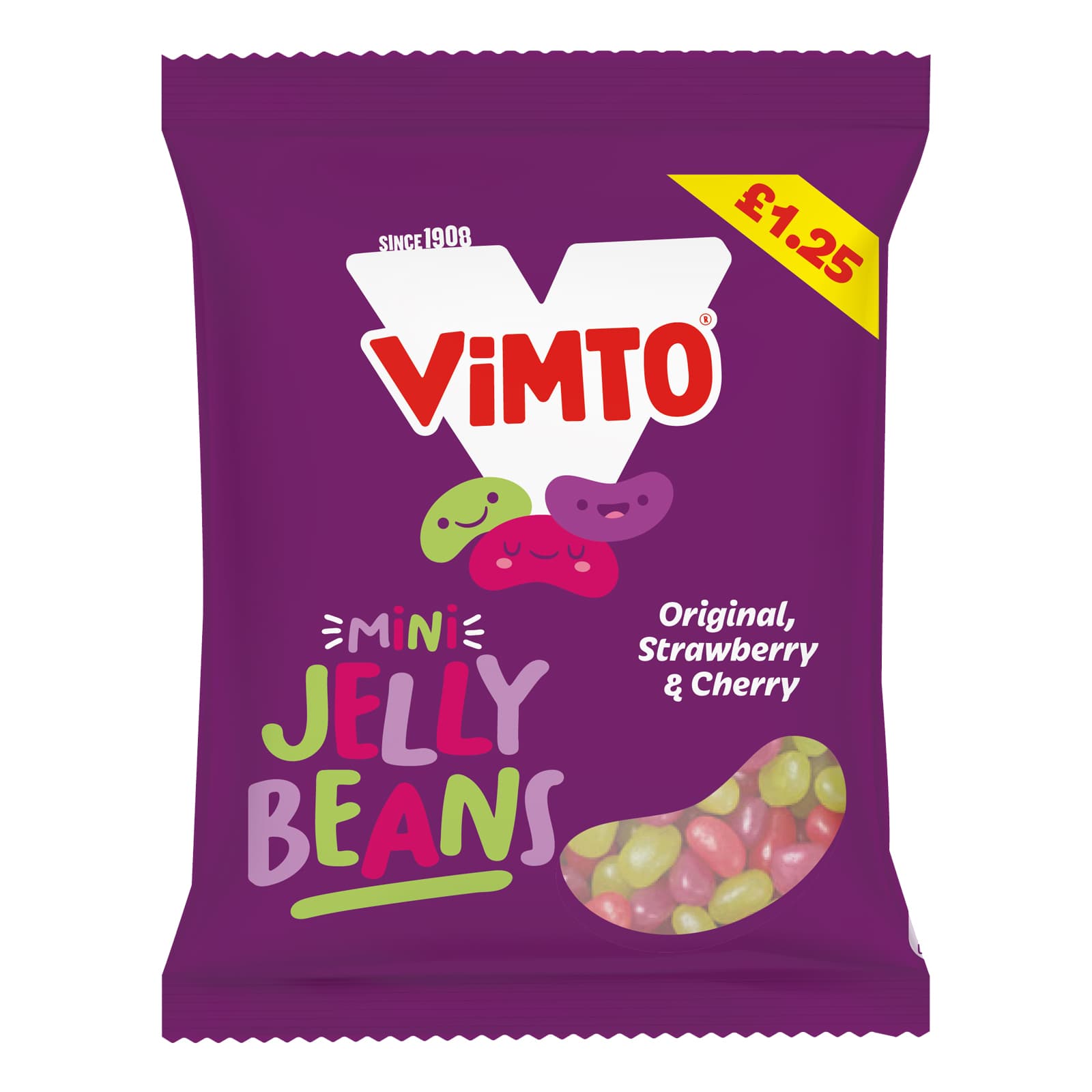 Vimto Mini Jelly Beans 140g £1.25 PMP 