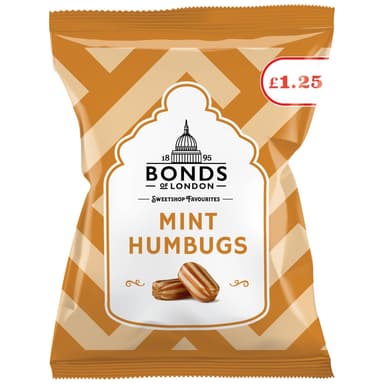 Bonds Mint Humbugs - 12 x 120g Bags