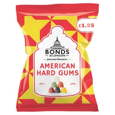Bonds American Hard Gums - 12 x 130g Bags