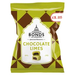 Bonds Chocolate Limes Bags 120g £1.25 PMP