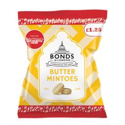 Bonds Butter Mintoes £1.25 PMP 120g