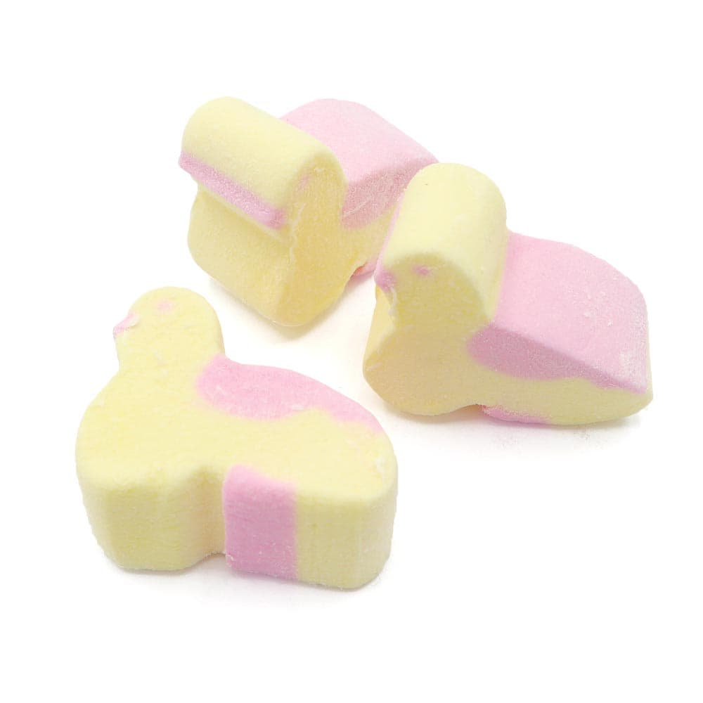 Mini Pink & Yellow Chick Marshmallows 1kg