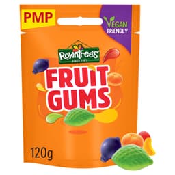 Rowntree's Fruit Gums Sweets Sharing Bag 120g PMP £1.25