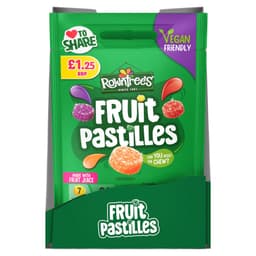 Rowntree's Fruit Pastilles Sweets Sharing Bag 114g PMP £1.25