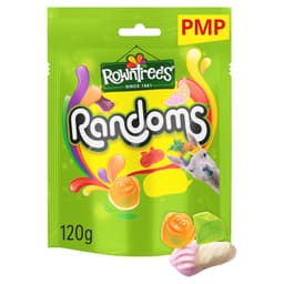 Rowntree's Randoms Sweets Sharing Bag 120g PMP £1.25