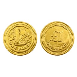 £1 Chocolate Coins