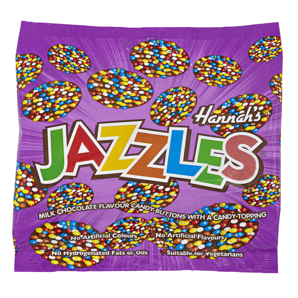 Hannah's Choc Jazzies Bag 140g