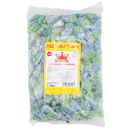 Kingsway Mega Value Vegan Fizzy Blue Raspberries 2.5kg