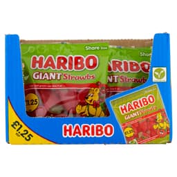 Haribo Giant Strawbs 140g £1.25 PMP