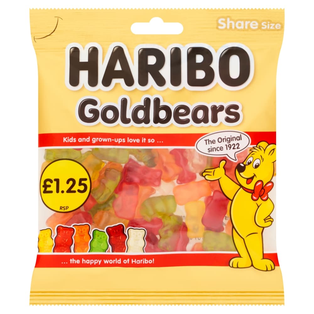 Haribo Goldbears 140g £1.25 PMP