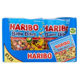 Haribo Balla Bites 140g £1.25 PMP