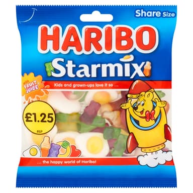Haribo Starmix Share Bags - 12 x 140g Bags
