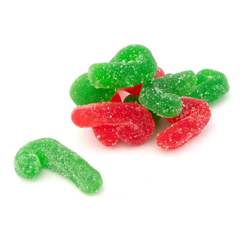 Kingsway Mega Value Vegan Sugared Candy Canes 2.5kg