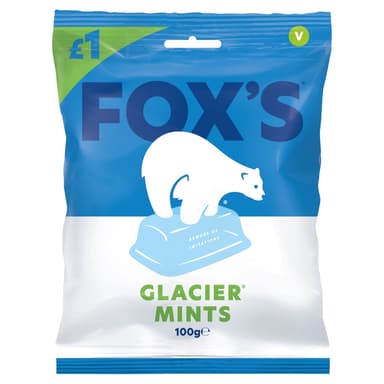 Fox's Glacier Mints - 12 x 100g Bags