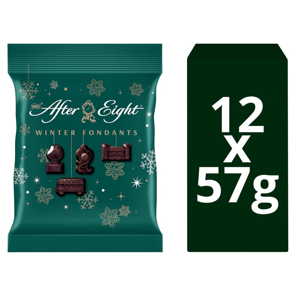 After Eight Winter Fondants Dark Mint Chocolate Bag 57g