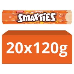 Smarties Orange Milk Chocolate Giant Tube 120g