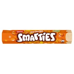 Smarties Orange Milk Chocolate Giant Tube 120g