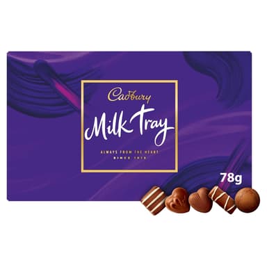 Cadbury Milk Tray - 22 x 78g Boxes