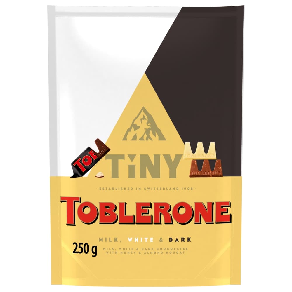Toblerone Chocolate Pieces Assorted Pouch 250g 