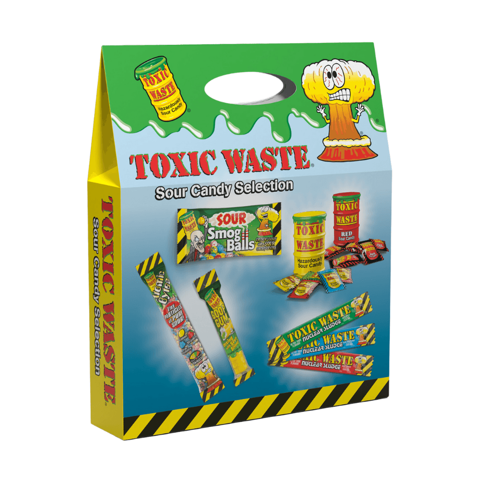 Toxic Waste Sour Candy Selection Box 295g  